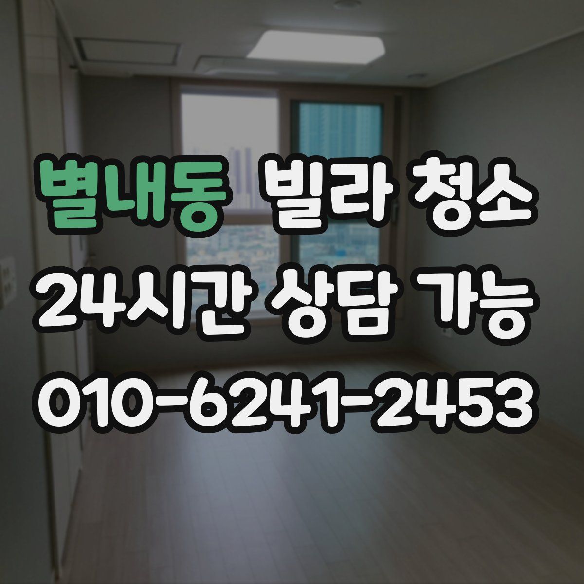 별내동 빌라 청소