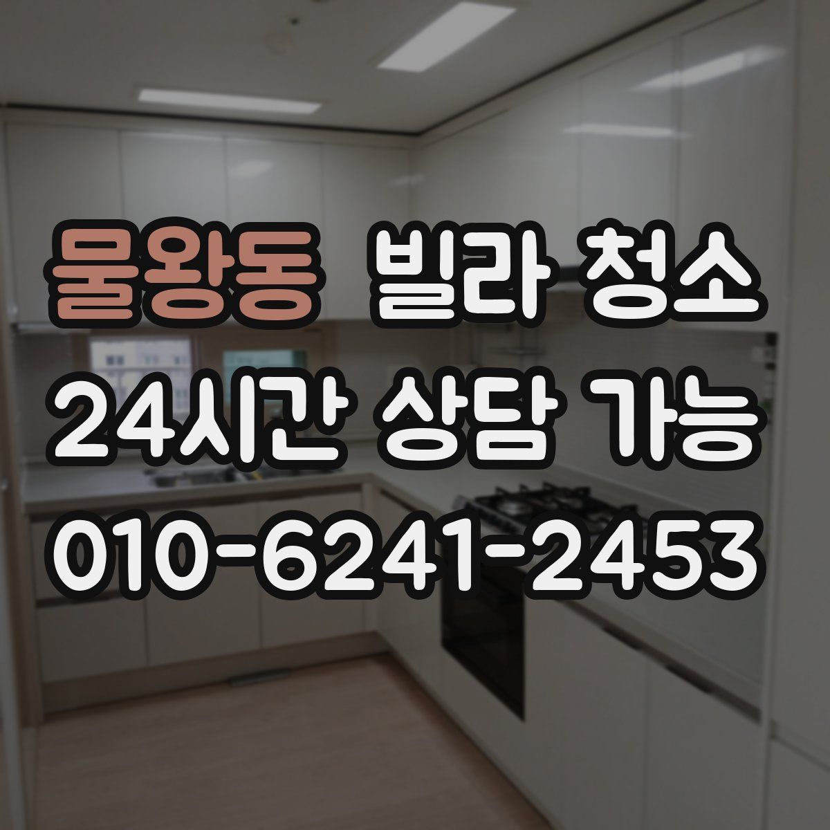 물왕동 빌라 청소