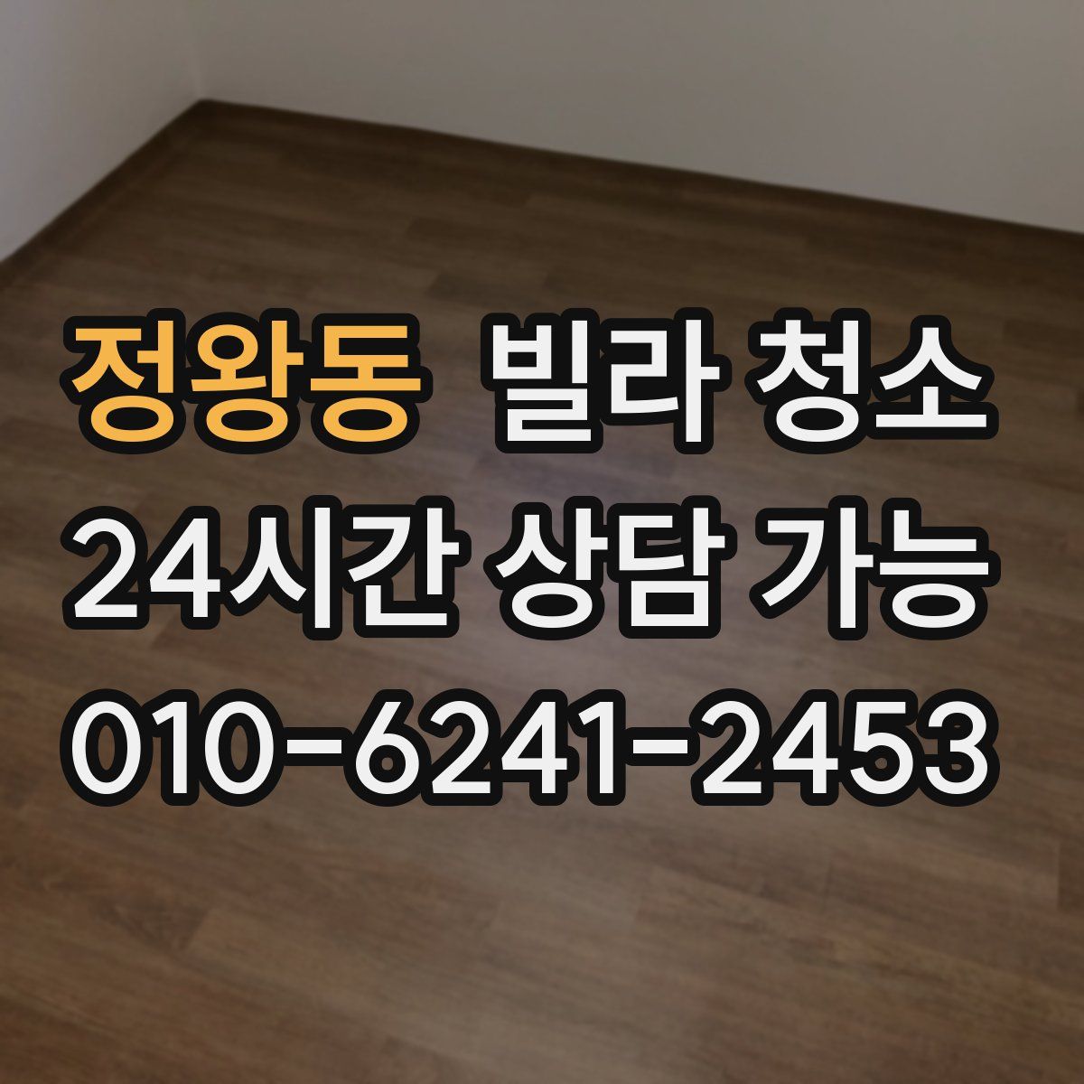 정왕동 빌라 청소