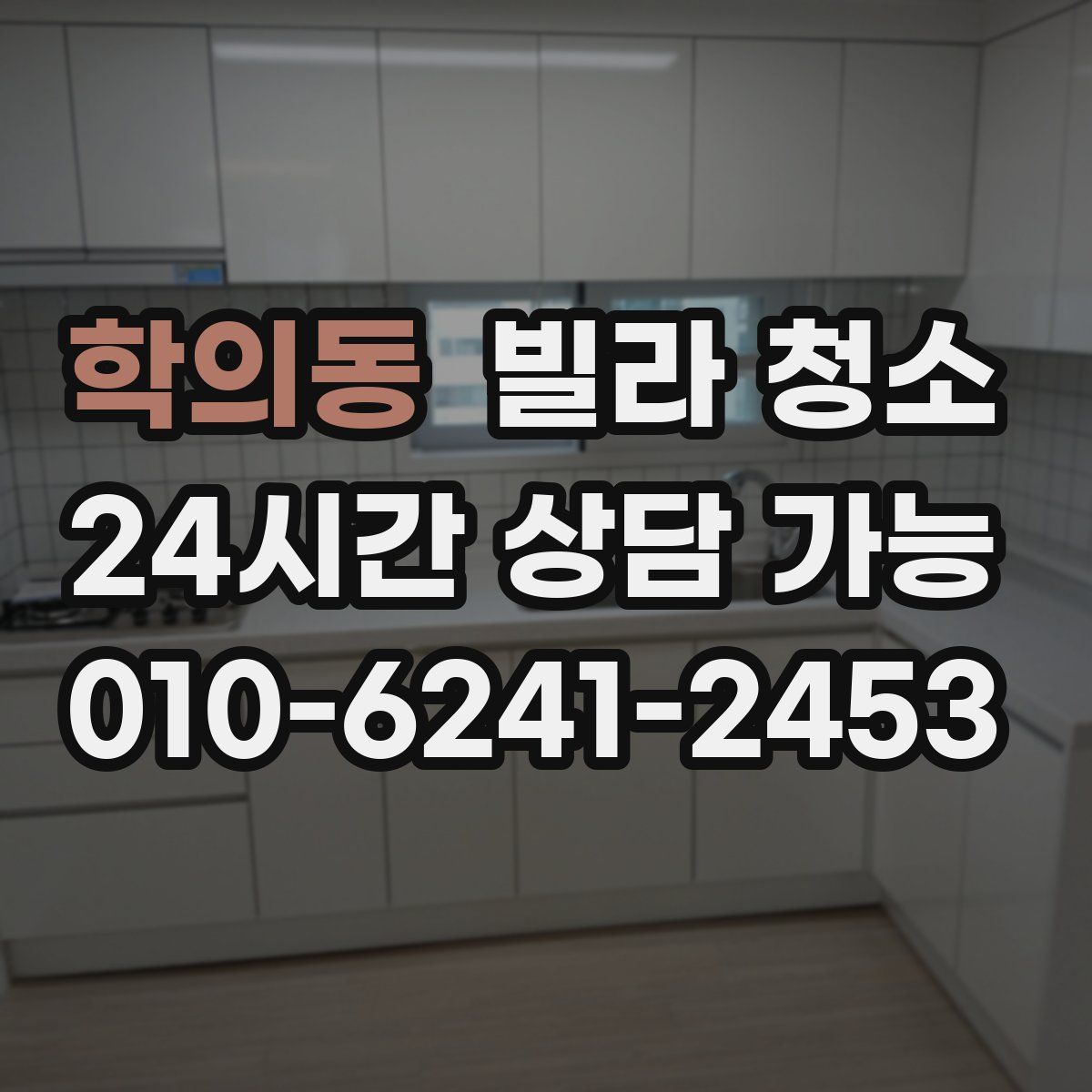 학의동 빌라 청소