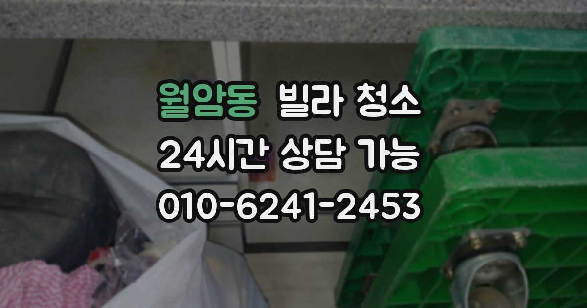 월암동 빌라 청소