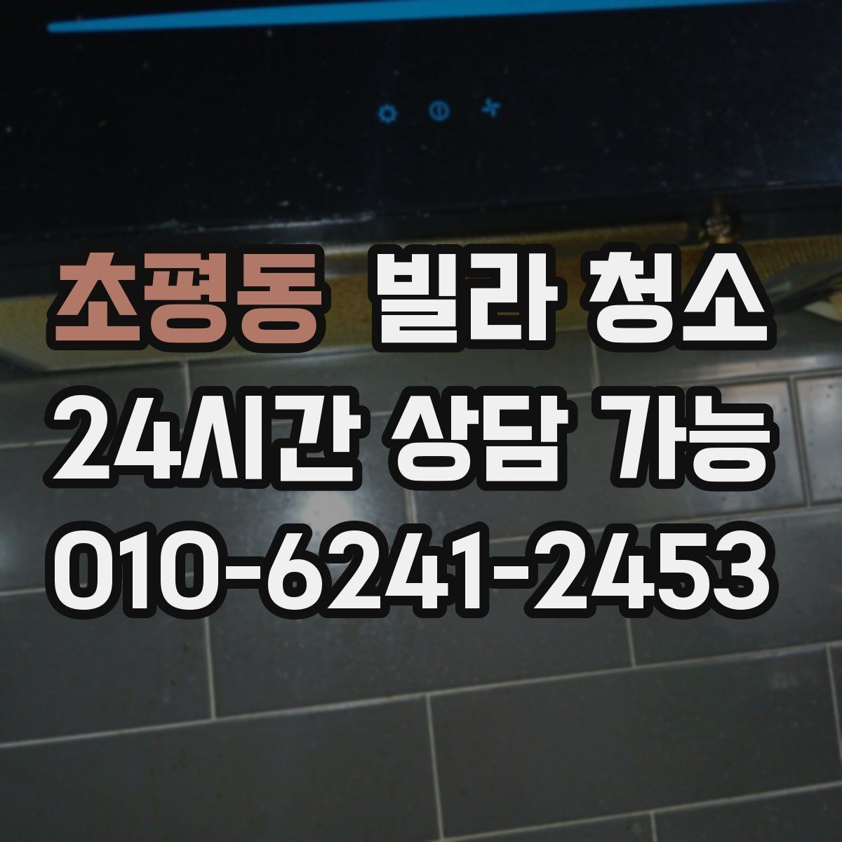 초평동 빌라 청소 주방 하부장 곰팡이 예방 관리