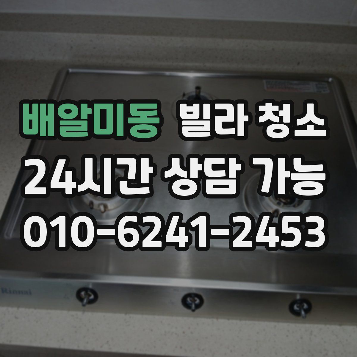 배알미동 빌라 청소