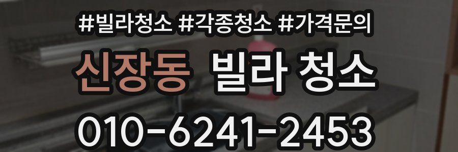 신장동 빌라 청소