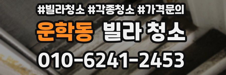 운학동 빌라 청소