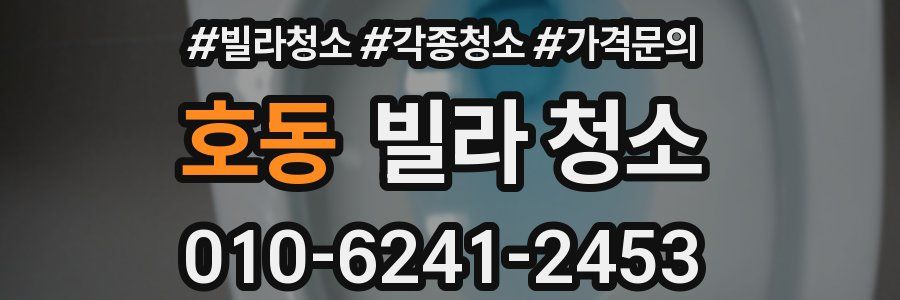 호동 빌라 청소