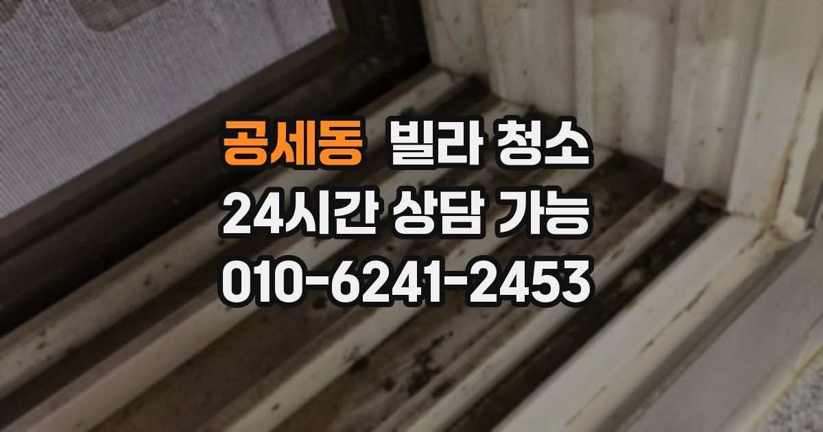 공세동 빌라 청소