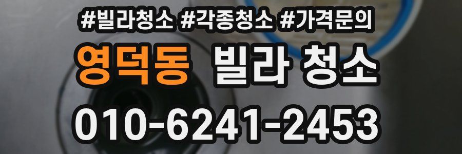 영덕동 빌라 청소