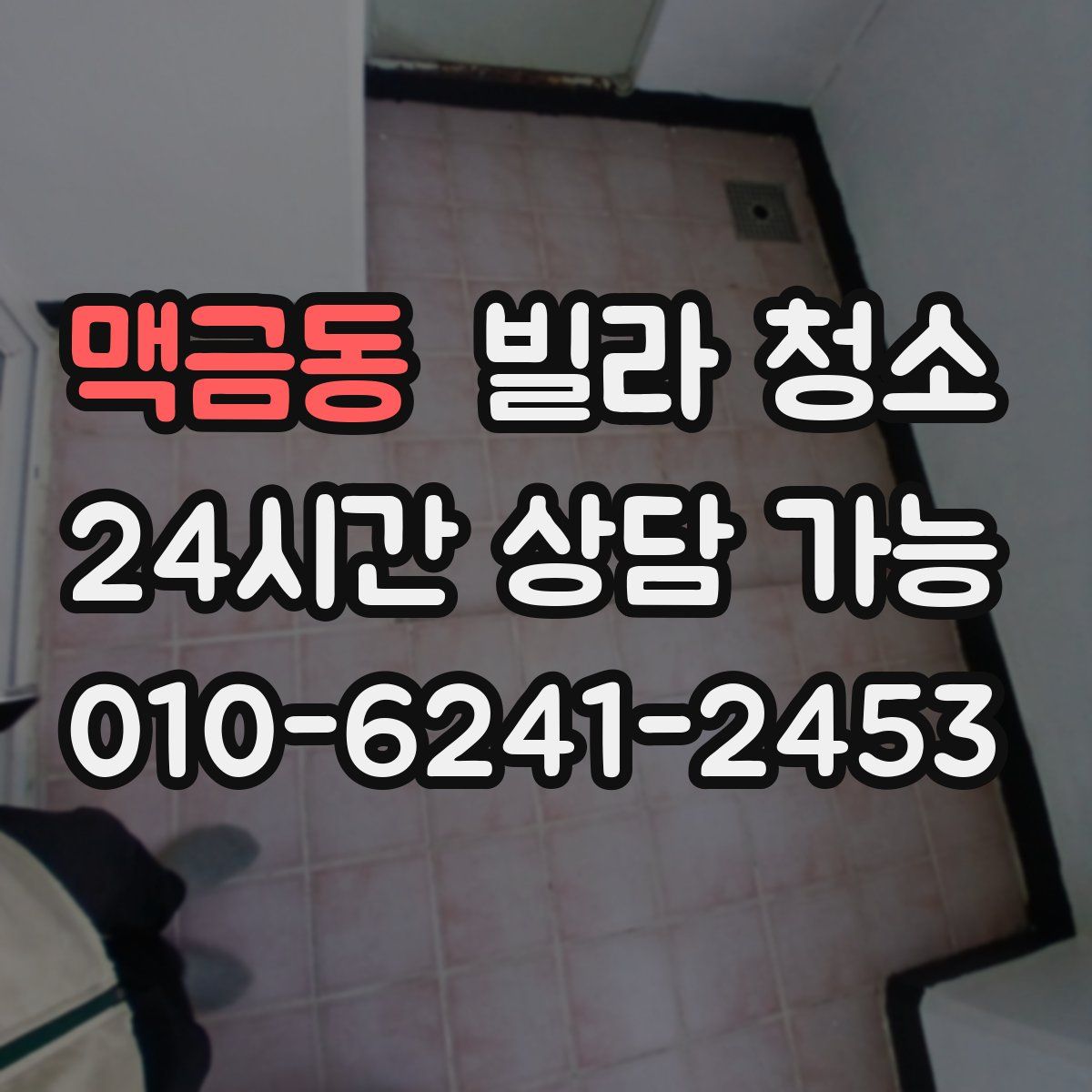 맥금동 빌라 청소