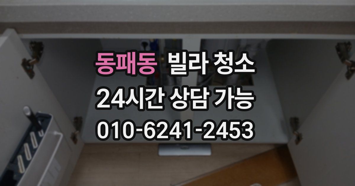 동패동 빌라 청소