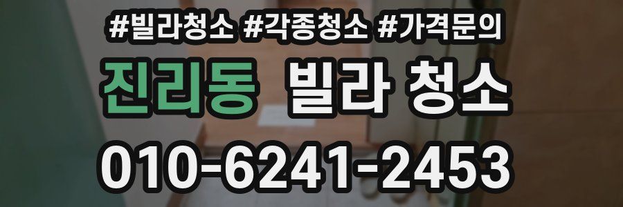진리동 빌라 청소