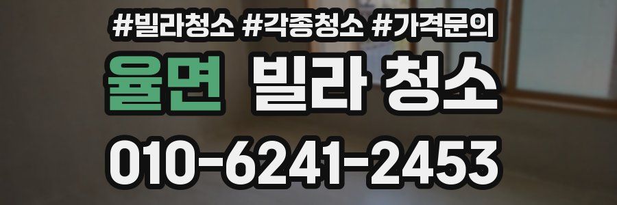 율면 빌라 청소