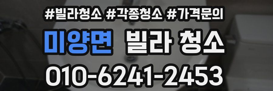 미양면 빌라 청소