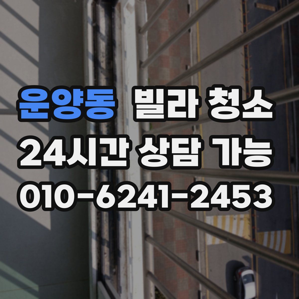 운양동 빌라 청소