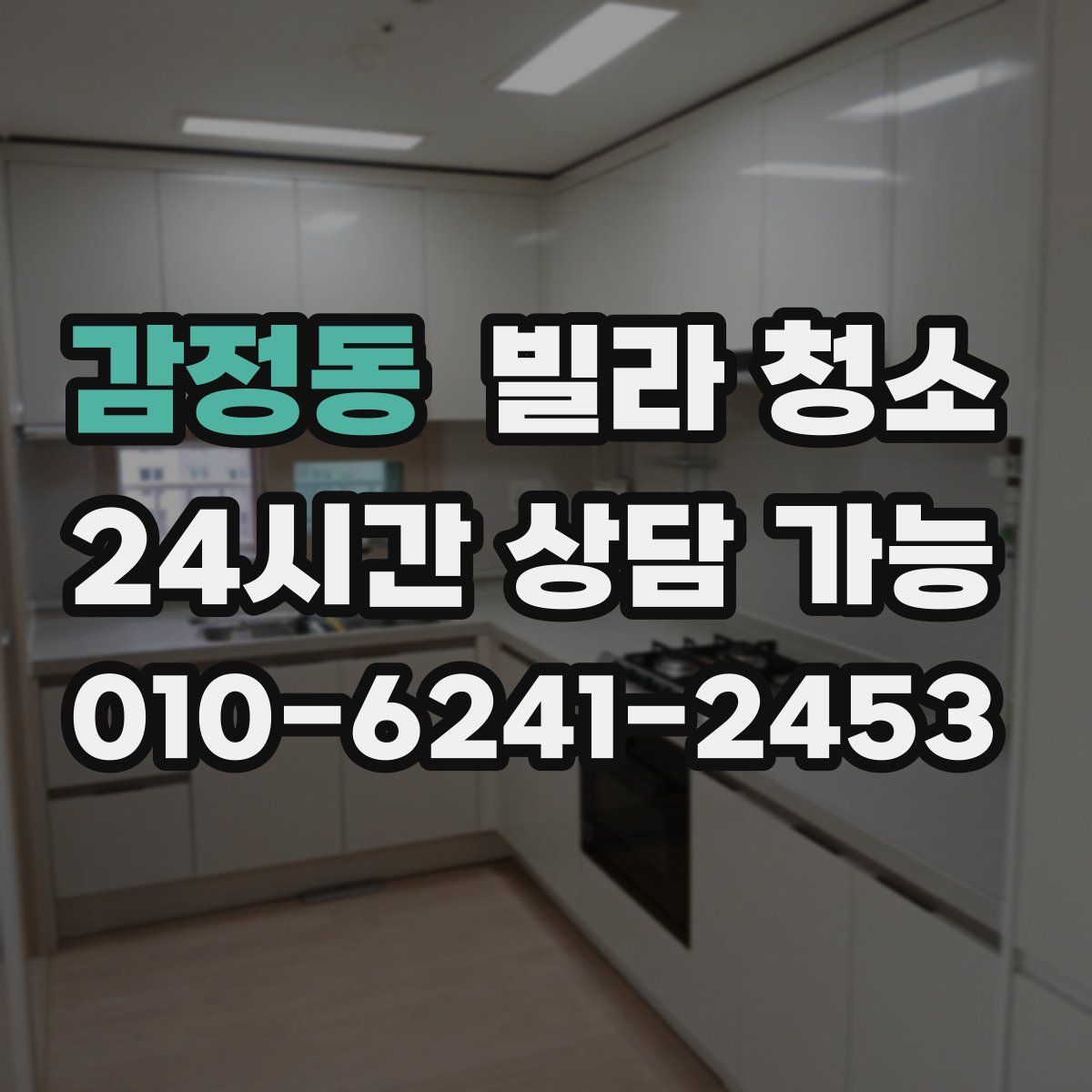 감정동 빌라 청소