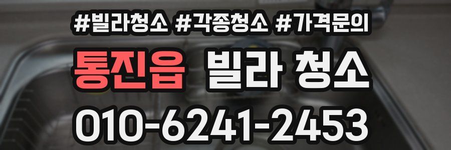 통진읍 빌라 청소