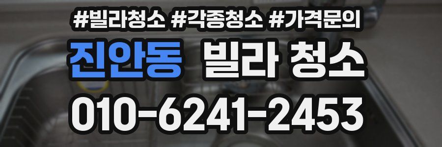 진안동 빌라 청소