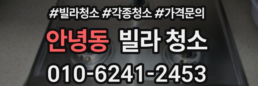 안녕동 빌라 청소