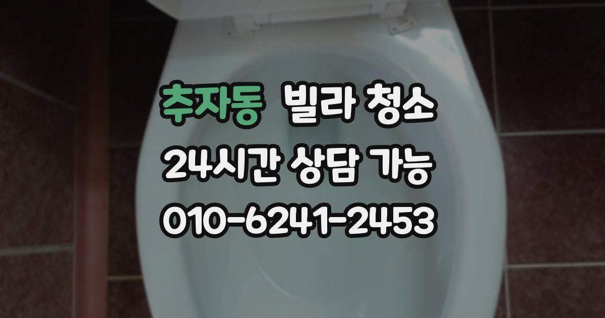 추자동 빌라 청소