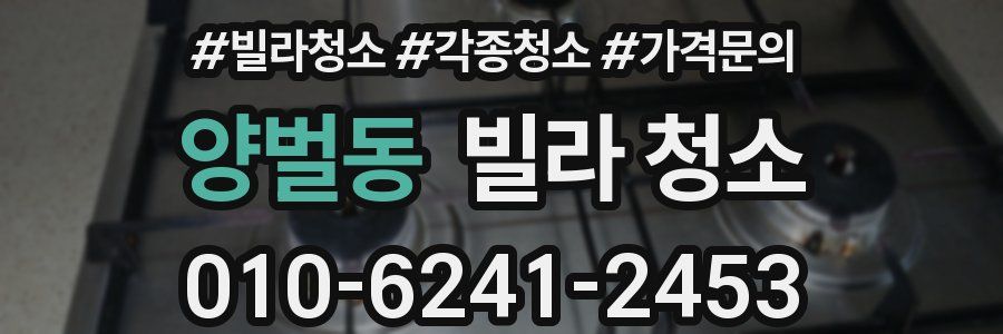 양벌동 빌라 청소