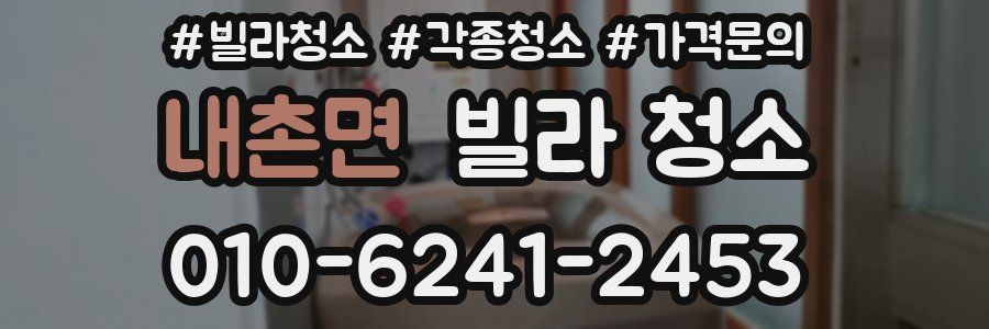 내촌면 빌라 청소