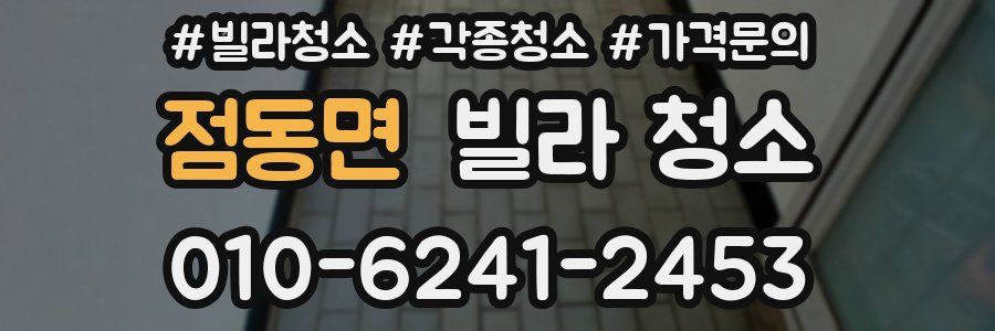 점동면 빌라 청소