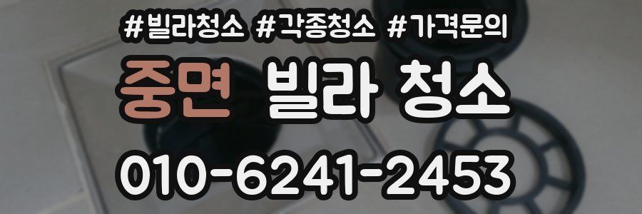 중면 빌라 청소