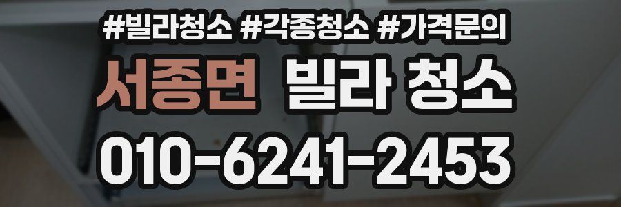 서종면 빌라 청소