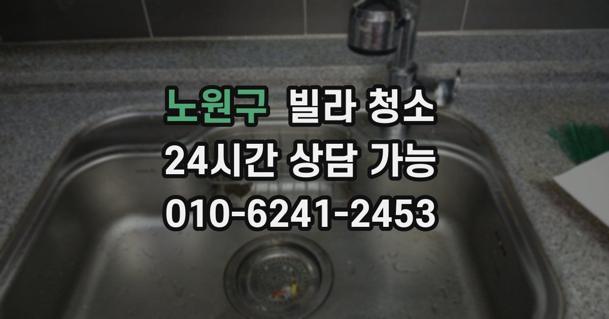 노원구 빌라 청소