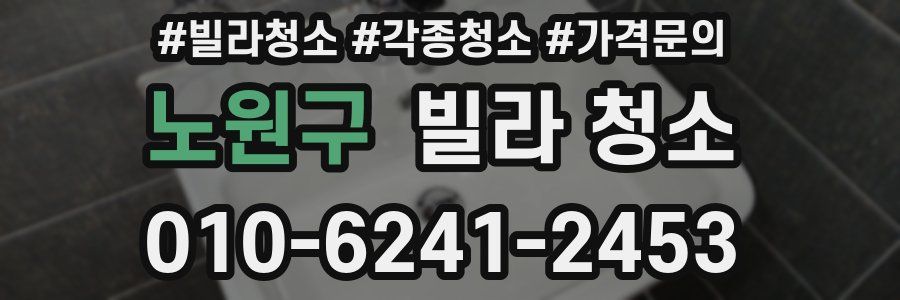 노원구 빌라 청소