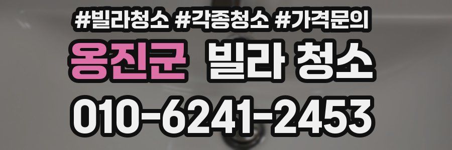 옹진군 빌라 청소