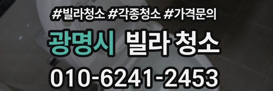 광명시 빌라 청소