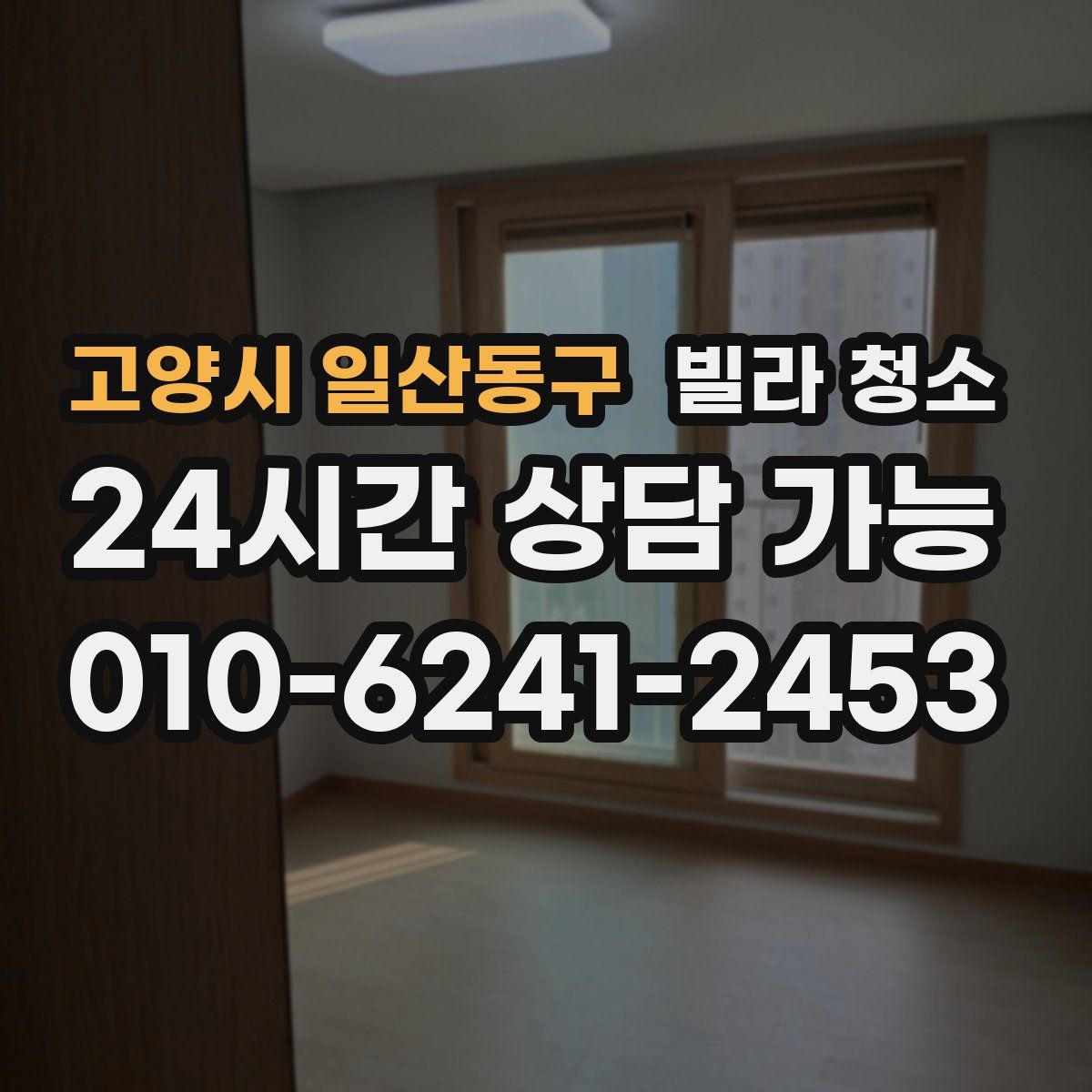 고양시 일산동구 빌라 청소