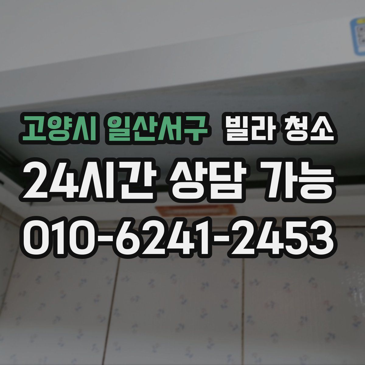 고양시 일산서구 빌라 청소