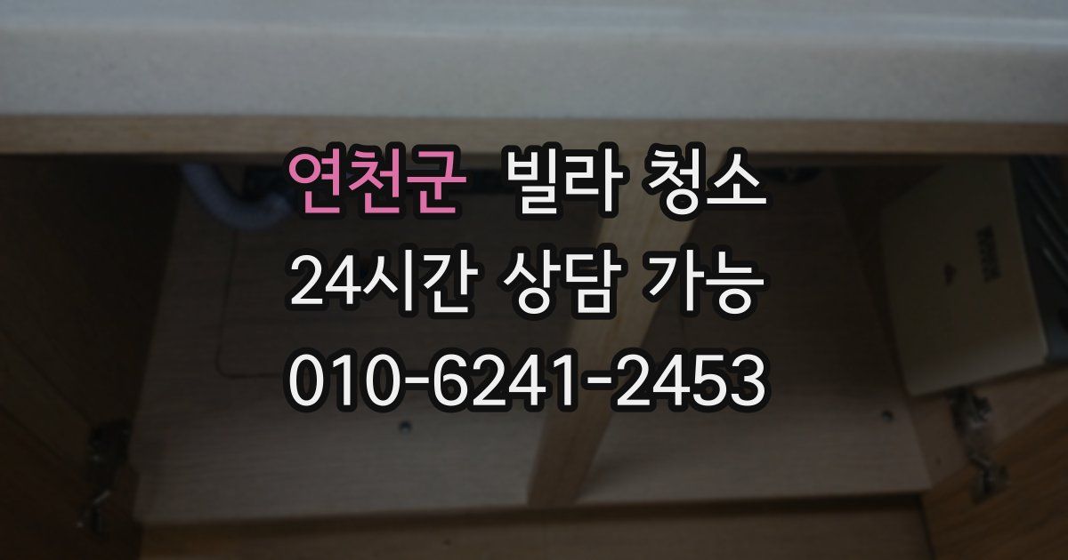 연천군 빌라 청소