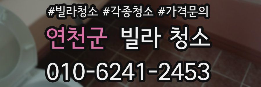 연천군 빌라 청소