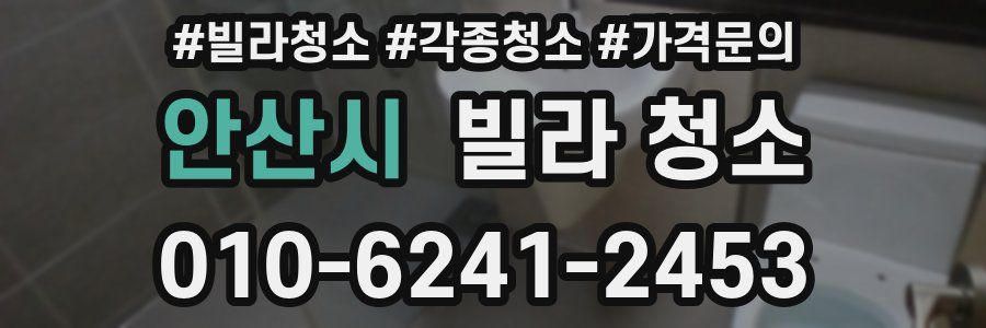 안산시 빌라 청소