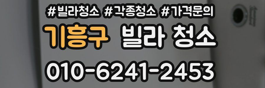기흥구 빌라 청소