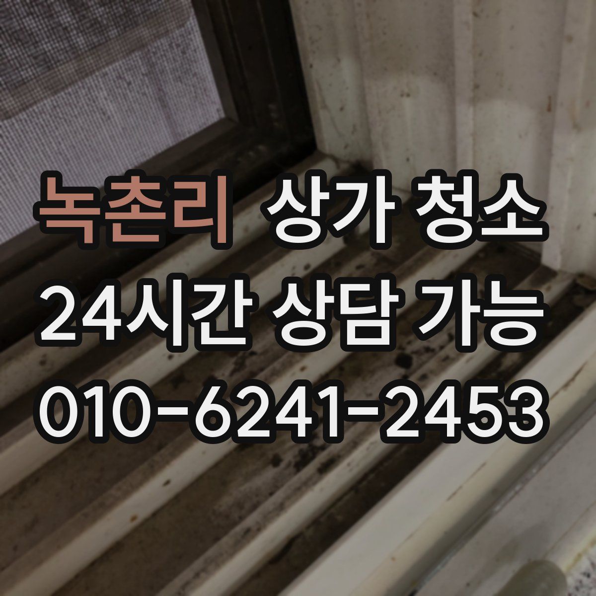 녹촌리 상가 청소