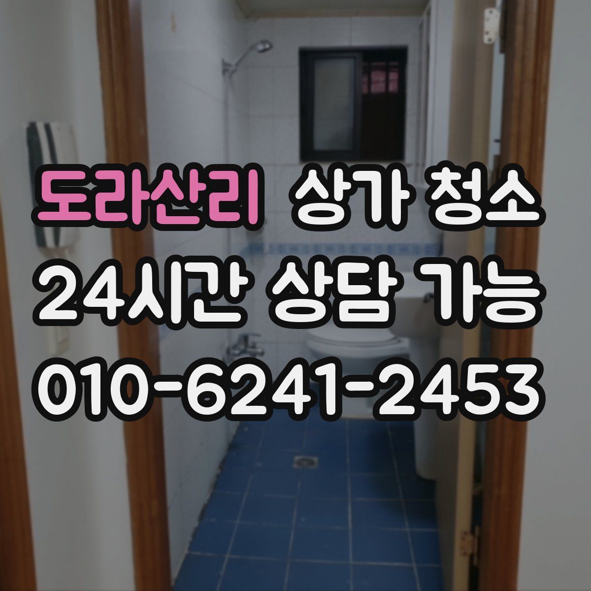 도라산리 상가 청소