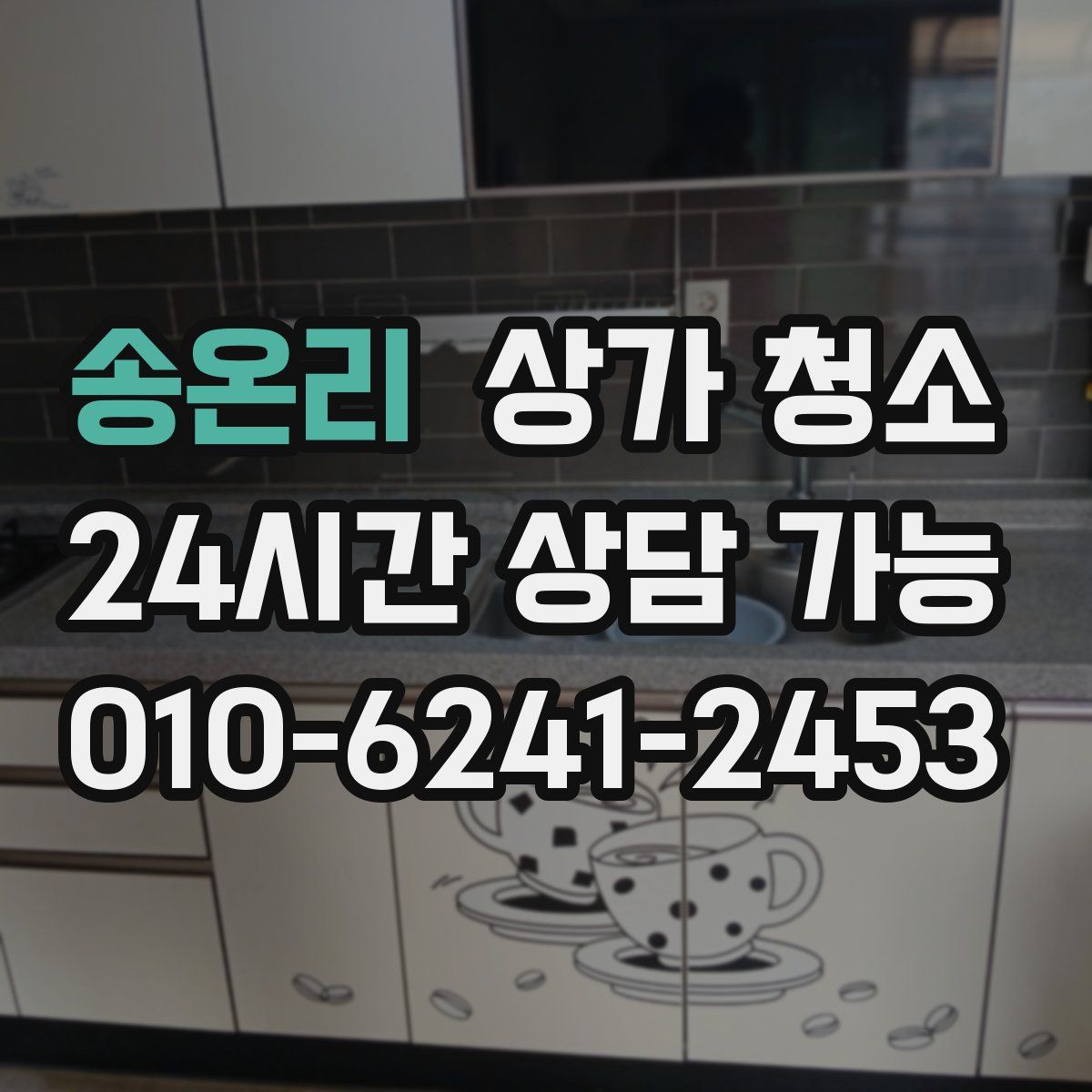 송온리 상가 청소