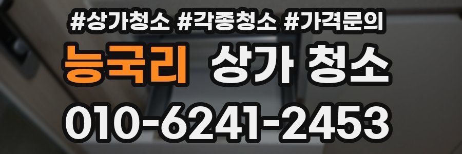 능국리 상가 청소