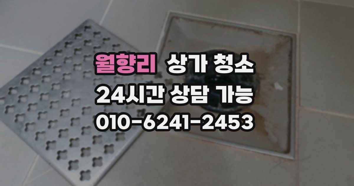 월향리 상가 청소