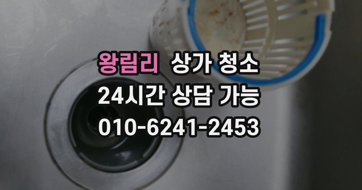 왕림리 상가 청소