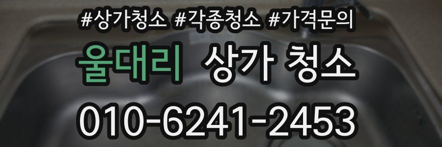 울대리 상가 청소