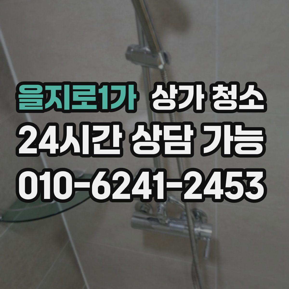 을지로1가 상가 청소