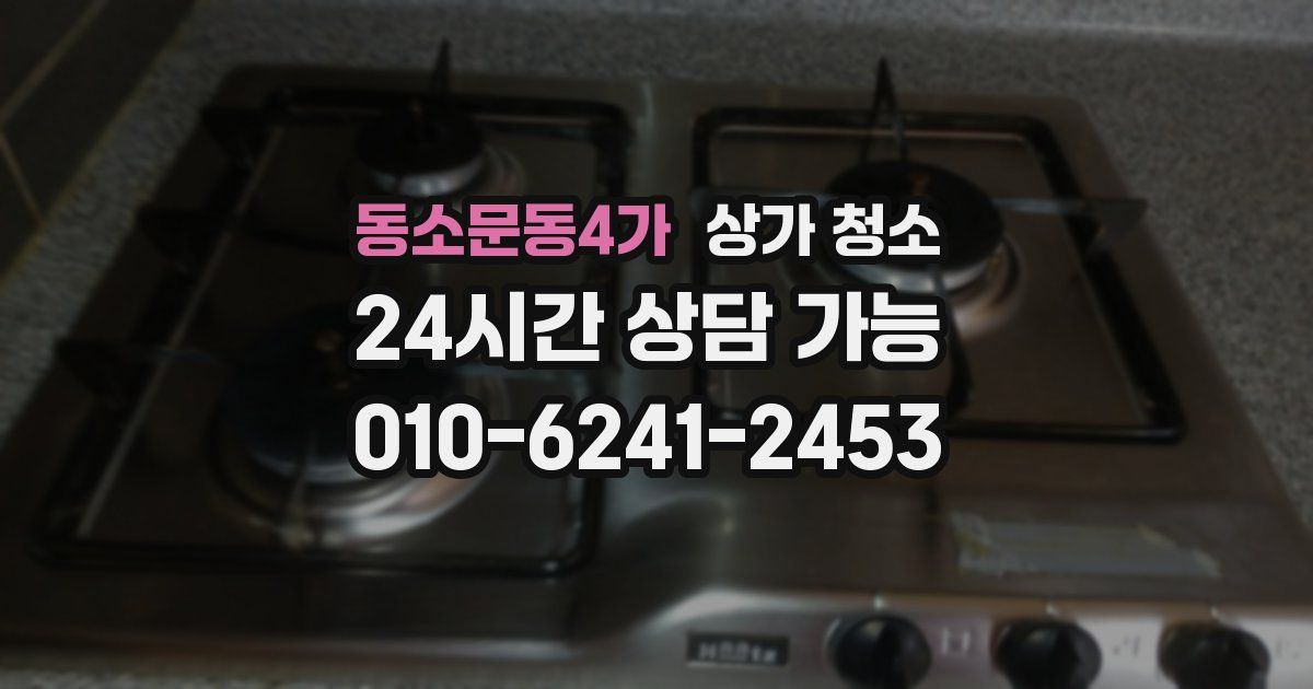 동소문동4가 상가 청소