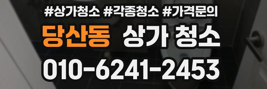당산동 상가 청소
