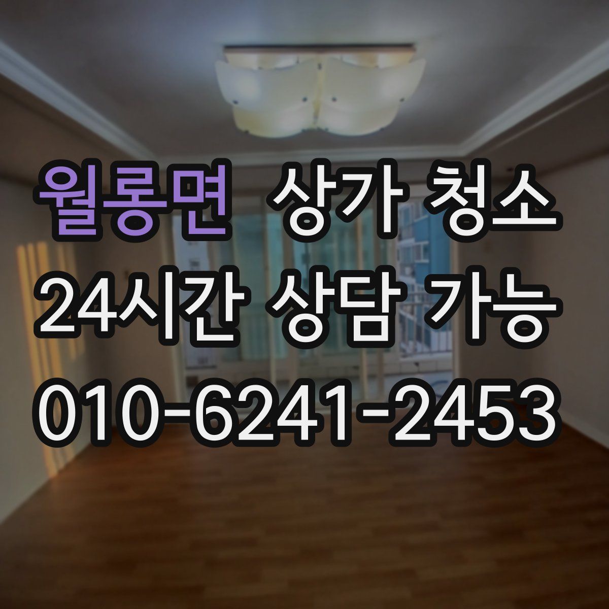 월롱면 상가 청소