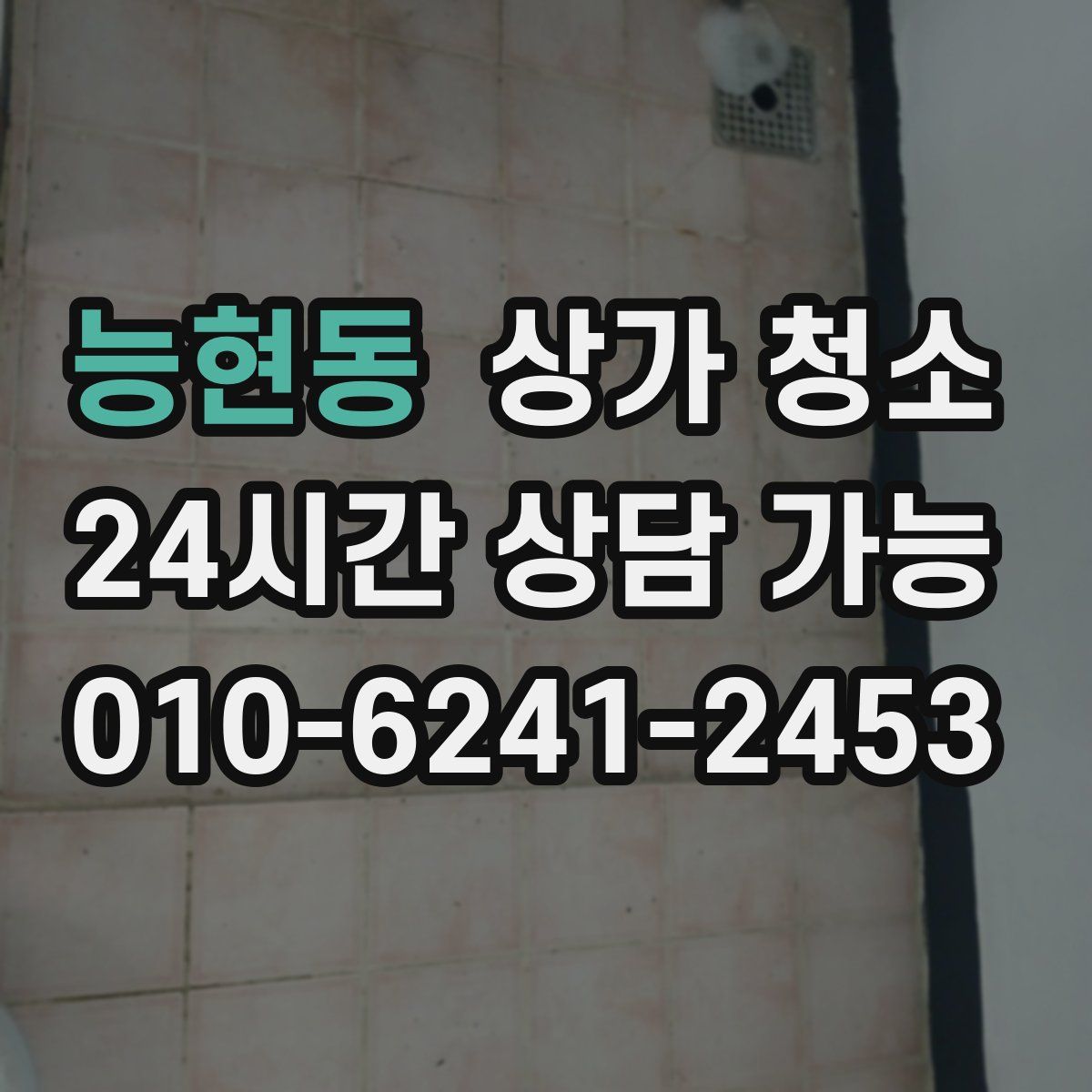 능현동 상가 청소
